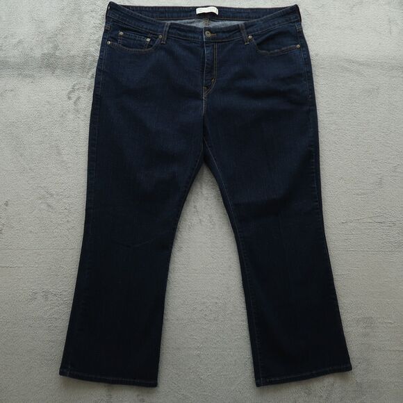 Levi's 512 Jeans Women's 24W Short High-Rise Shaping Bootcut Denim 29.5" Inseam - Picture 1 of 15